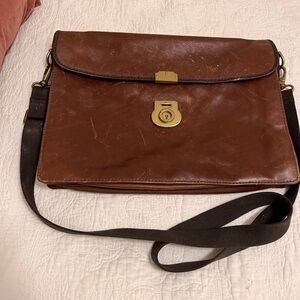 Fossil Brown Leather Men's Bag